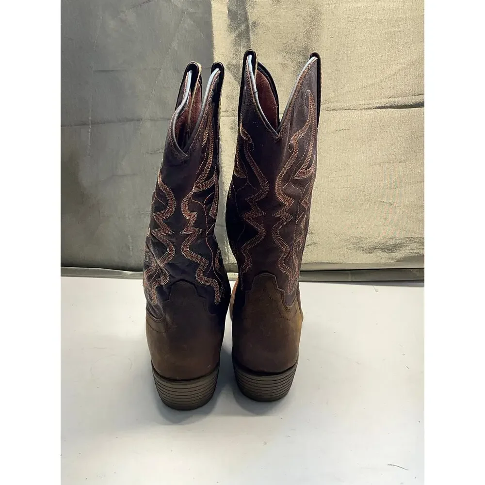 Men's Stampede Western Boots - Waxy Brown